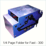 1/4 Paper Folder Machine for fast